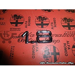 Alfa 33/75/145/146/155 "1.8" Boot Badge