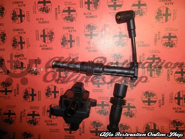 Alfa 147/156/166/GT/GTV/Spider Twin Spark Engines Ignition Coil with Plug Wires