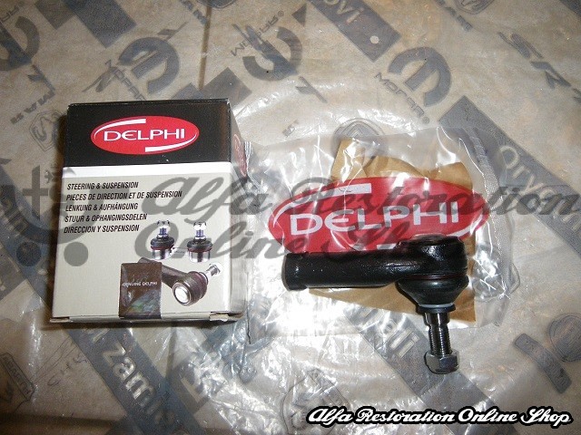 Alfa 147/156/166/GT/Lancia Thesis Steering Track Rod End Left Side (by Delphi)