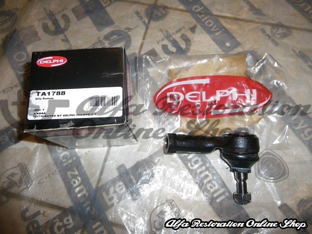Alfa 147/156/166/GT/Lancia Thesis Steering Track Rod End Right Side (by Delphi)