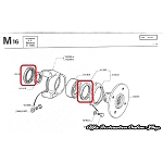Alfasud/Sprint 1972-1984 Models Front Wheel Bearing Oil Seal 55mm X 70mm X 10mm