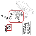 Alfa 155 Ignition Switch/Lock Set System with Keys