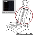 Alfa 33 Front Seats Back Fabric