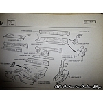 Giulietta 1977-1985 (116 Series) Boot/Trunk Left Side Panel