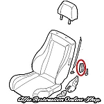 Spider/GTV Seat Reclining Lever Surround/Trim