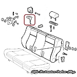 Alfa 145/146/Lancia Delta Series 2 Rear Folding Seats Right Side Handle
