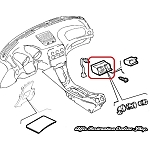Alfa 156 Series 1 Front Ashtray Receiver