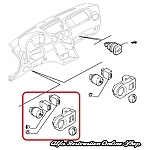 Alfa 166 Headlights/Fog Lights Switch