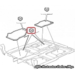 Alfa 166 Carpet Plastic Plug/Button
