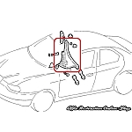 Alfa 156 (1997-2002) Front Right Seat Belt with Pretensioner