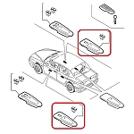 Alfa 156 Passenger Door Power Windows Switch Control Panel (LHD/RHD 2001-2005 models)
