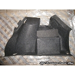 Alfa 147 Right Side Boot/Wheelarch Carpet Cover in Anthracite Grey (CD Changer/Blue & Me/NAV provision)