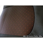 Fiat Grande Punto (2005-2008) Front Seats Base/Cushion Fabric (Red)