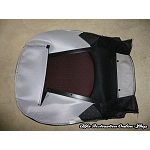 Fiat Grande Punto (2005-2008) Front Seats Base/Cushion Fabric (Red)