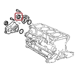 Alfa 145/146/147/155/156/ 166/GTV/Spider Counterbalance Shaft Right Seal