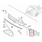Alfa 147/FIAT models Windscreen Wiper Grille Plastic Bush