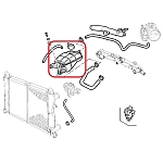 FIAT Coupe Coolant Expansion Tank