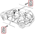 Alfa 147 Airbag Side Impact Sensor