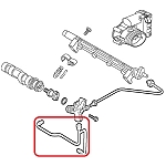 Alfa 156/GT/GTV '98/Spider '98 JTS Fuel Rail Hose