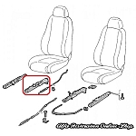 Alfa 147/GT Front Right Seat Inner Rail (3 Door Version)