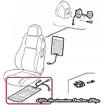 Alfa 147/GT Heated Seat Pad (Seat Base)
