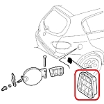 Alfa 147/GT/159 Chassis Air Vent