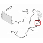 Alfa 159/Brera/Spider 2.0 JTDM Coolant Expansion Tank Hose