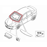 Alfa 159 Front Windscreen Rubber Seal (MY 2008/2011)