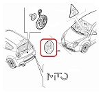 Alfa GTV/Spider 916 Series "Alfa Romeo" Boot/Bonnet Badge (Adhesive)