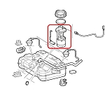 FIAT Doblo MY 2005 1.4 BZ CF4 MPI 8V Fuel Pump (Magneti Marelli)
