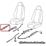 Alfa 147/GT Front Right Seat Outer Rail (3 Door Version)