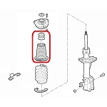 Fiat 500X/Jeep Renegade Front Suspension Bump Stop & Boot Set