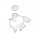 Fiat 500X/Jeep Renegade Coolant Expansion Tank