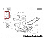 Alfasud Bonnet Hinges Set