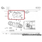 Alfasud/Sprint Front Left Caliper (1972-1984 models)