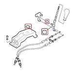 Alfa 147 1.6/2.0 Twin Spark/1.9 JTD/GT Gear Lever Repair Kit (Bushes and Spring)