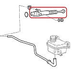 Alfa 147/GT TS/JTD/GTA Models Clutch Master Cylinder (RHD Models)