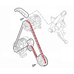 Alfa Giulietta 1.4 TB/500L/500X/Jeep Renegade Accessories Belt
