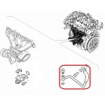 Alfa 4C/Giulietta 1.8 TB Turbo Oil Hose