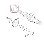 Alfa Romeo/Fiat/Lancia Gearbox Primary Shaft Bearing (Bellhousing Side)