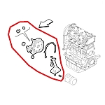 Alfa MITO/Giulietta 1.4 8V/16V TB/1.6 JTD/Jeep Renegade 1.4 Engines Oil Pump