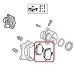 Alfa 145/146 Boxer 1.7 16V Front Brake Pads Set