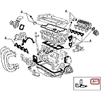 Alfa 145/146/155/GTV/Spider 2.0 TS CF2 Head Gasket Overhaul Kit (Original)