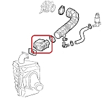Alfa 155 2.5 V6 12V Air Flow Meter