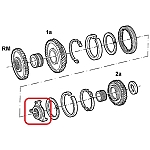 Alfa 33/Alfasud/Sprint/145/146 2nd Gear Synchroniser Hub