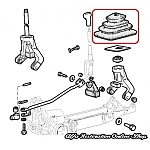 Alfa 33/Alfasud/Sprint Gear Lever Rubber Boot (Up to 1988 Models)