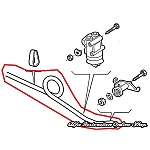 Alfa 33 Rear Brakes Panhard Bar Spring (905/907 series)
