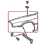 Alfa 33 905 Series Front Right Wing