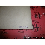 Alfa 33/Alfasud/Sprint Lower Intake Manifold Gasket Set (Boxer Single Carburetor Engines)