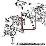 Alfa 33/145/146/Alfasud/Sprint Engine Front Cover Gasket (Original)